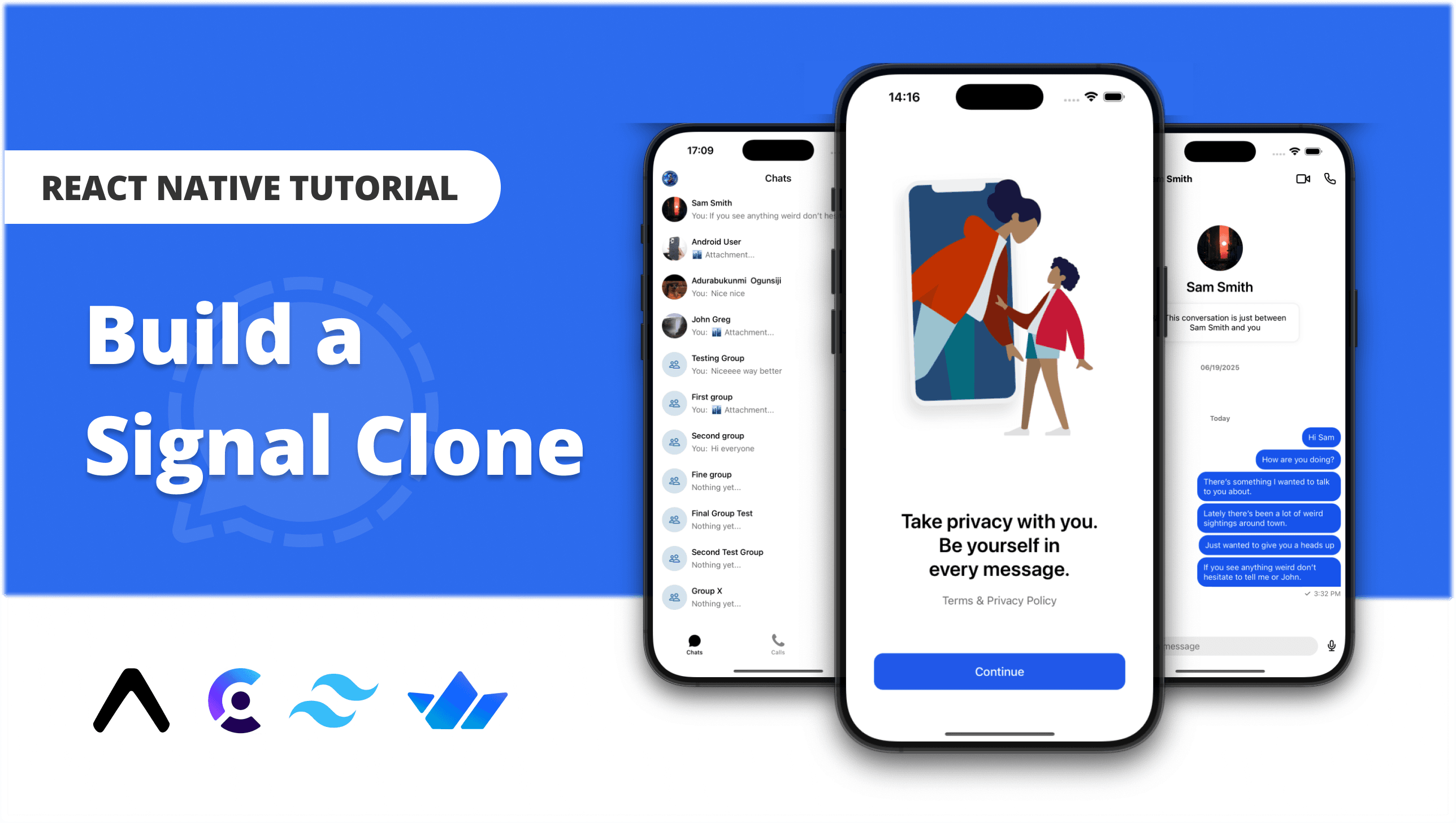 Build a Signal Clone with React Native and Stream